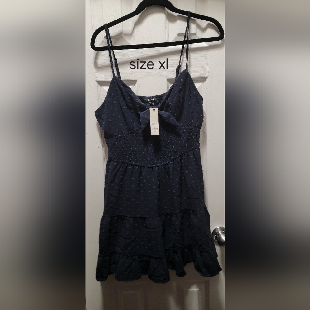 Francesca's Collections Navy Mini Dress